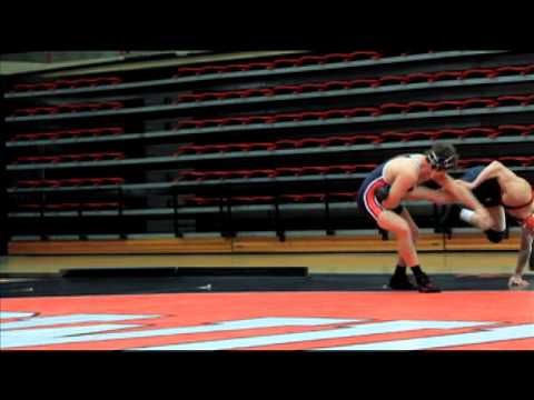 GWU Wrestling- hosts Davidson .mov