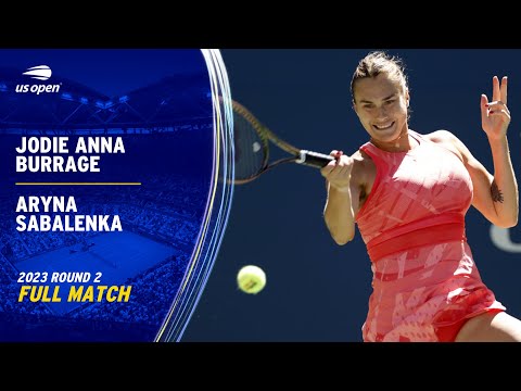Aryna Sabalenka vs. Jodie Burrage Full Match | 2023 US Open Round 2