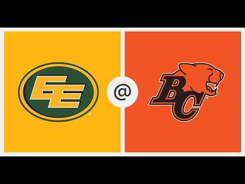 Edmonton Eskimos vs B.C Lions CFL Week 5 Game Recap 2019