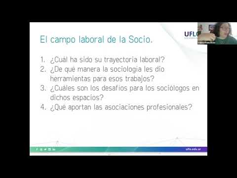 Conversatorio · El campo laboral de la Sociología