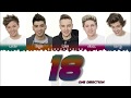 One Direction - 18 (Color Coded Lyrics)