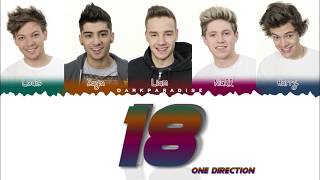 One Direction - 18 (Color Coded Lyrics)