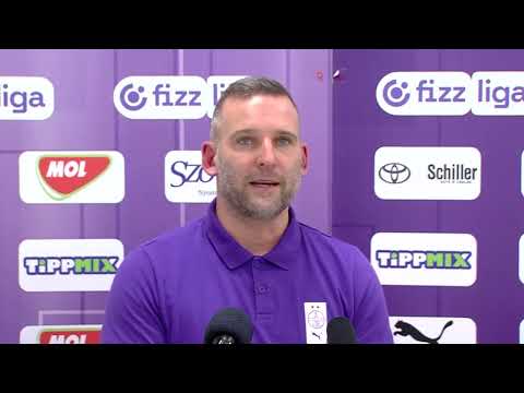 Sajtótájékoztató – Újpest FC–DVTK – Fizz Liga, 23. forduló