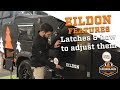 Eildon Features Latches How To Adjust Them