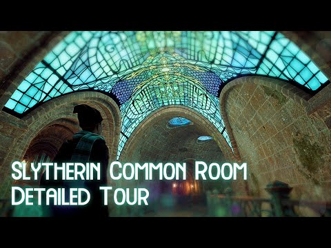 Slytherin Common Room Detailed Walking Tour | Hogwarts Legacy