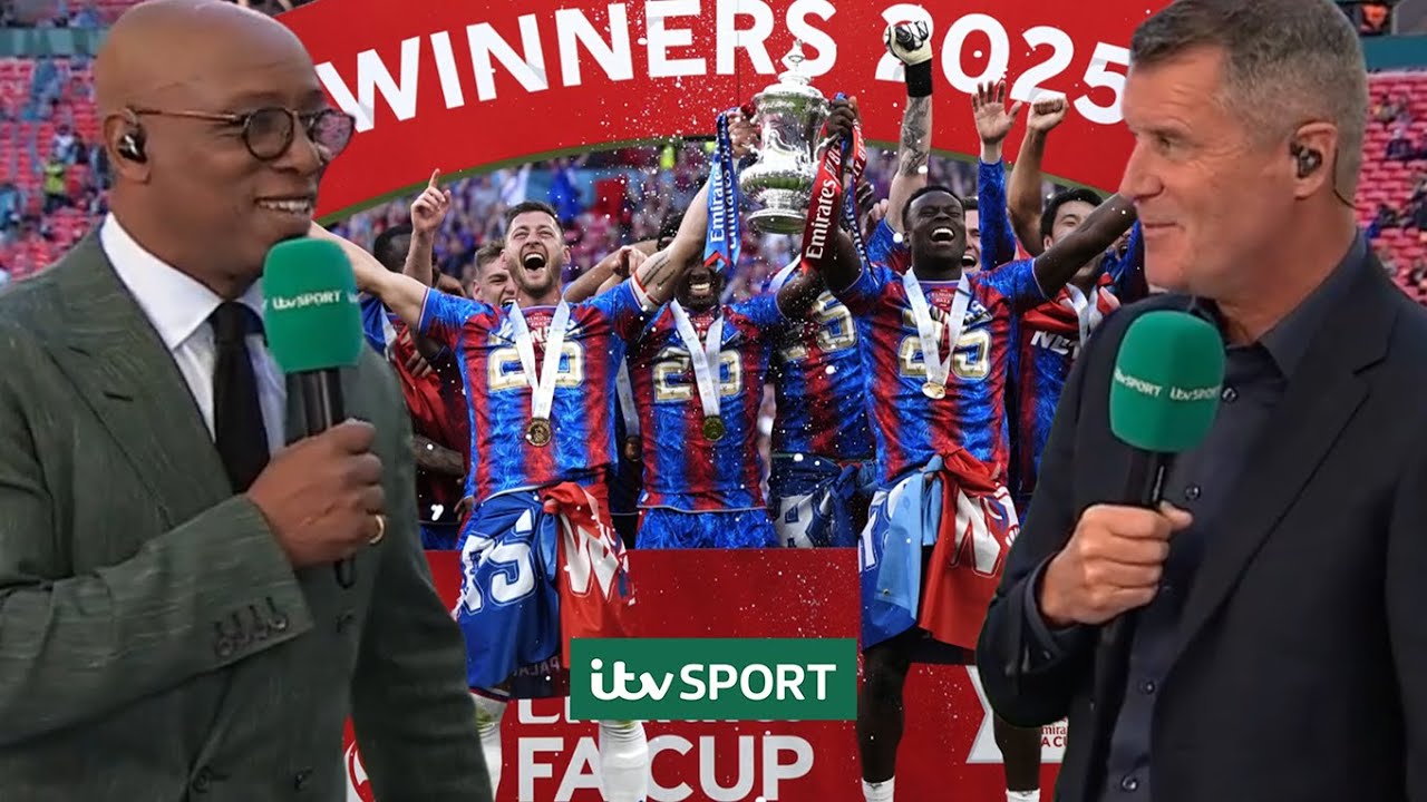 Roy Keane, Ian Wright & Joleon Lescott react to Crystal Palace winning the FA Cup for the first time