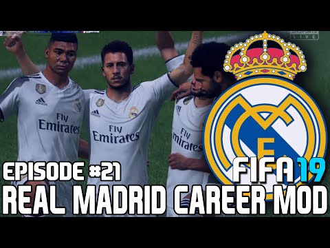 FIFA 19 | Карьера тренера за Реал Мадрид [#21] | Азар звезда Реал Мадрида? / В шаге от финала