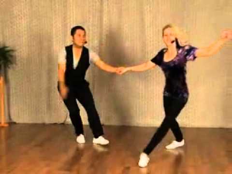 Forward Swingout With Exercise - Lindy Hop Dance Lesson, Mikey Pedroza, Nikki Marvin #1712