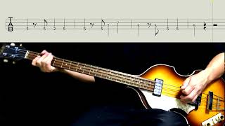 Bass TAB : Any Time At All - The Beatles