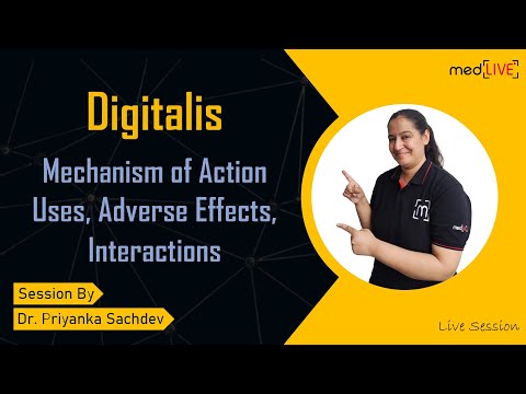 Cardiac Glycoside | Digitalis | Digoxin | Cardiotonic Drug | MedLive by Dr. Priyanka Sachdev