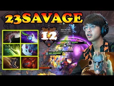 23SAVAGE PHANTOM LANCER BUTTERFLY UNKILLABLE ILLUSION ARMY - TI10 PREP | DOTA2ORBS