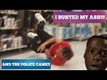 Get Out Challenge In Walmart THE POLICE CAME I Fell