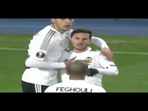 Rapid Vienna vs Valencia 0-3 Pablo Piatti Goal 25_02_2016 HD