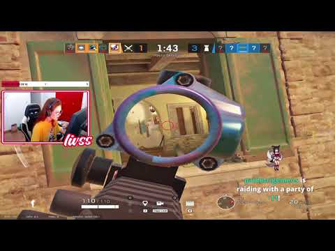 4K DA LIVVS COM DIREITO A QUEDA NA FROST - MELHORES MOMENTOS RAINBOW SIX