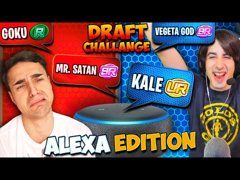 ALEXA DECIDES OUR TEAMS in DRAFT COLOSSEUM on DRAGON BALL XENOVERSE 2