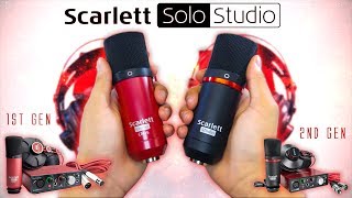 Video thumbnail for Focusrite Scarlett Solo Studio Pack Comparison (1st Gen vs 2nd Gen) by TECH HD - Gaming Tech Channel