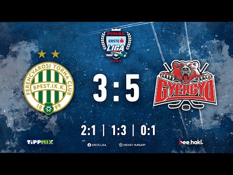 Gólösszefoglaló EL 231 - FTC-Telekom - Gyergyói Hoki Klub 3-5 20230324