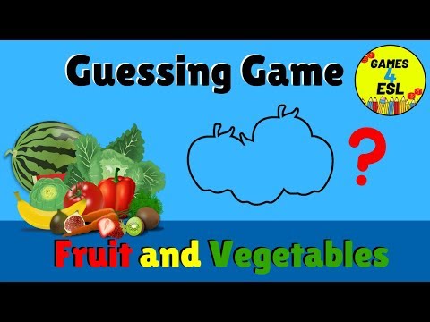 English Vocabulary Games For Kids | Fruit and Vegetables Vocabulary