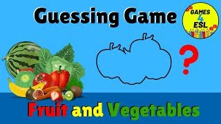 English Vocabulary Games For Kids  Fruit and Veget