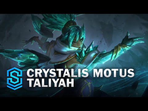 Crystalis Motus Taliyah (+ Reclaimed Chroma) Skin Spotlight - League of Legends