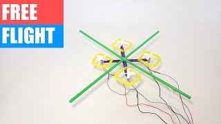 DIY Mini Drone Part 8: Free Flight | Drone Science Project