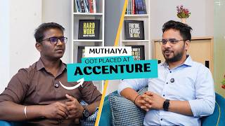 Muthaiya placement story — Accenture