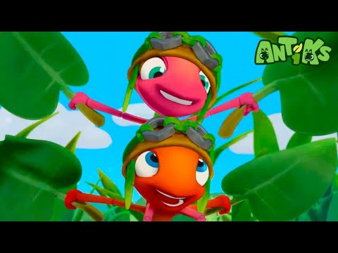 Oddbods Present: Antiks | FEARLESS HIGH FLYERS | Funny Cartoons For Kids