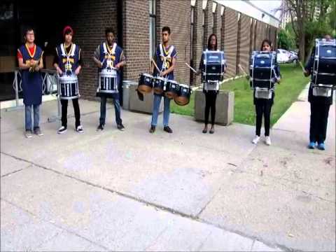 CWJ Drumline plays "Train" for Pan Am day