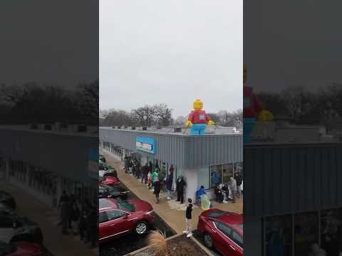 INSANE LEGO STORE GRAND OPENING