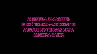 AZUL CASI MORADO - SANTA SABINA - KARAOKE