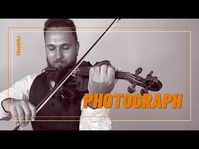 Imagem de capa do vídeo Photograph - Ed Sheeran (violin cover by FEMAVILI)
