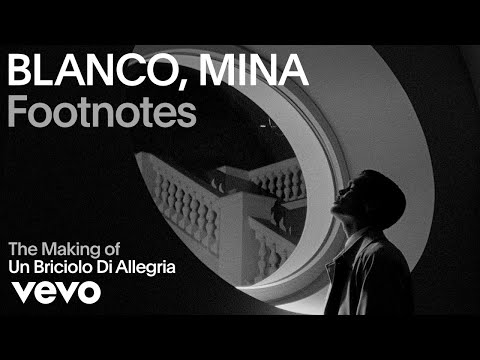 BLANCO, MINA - The Making Of 'Un Briciolo Di Allegria' | Vevo Footnotes