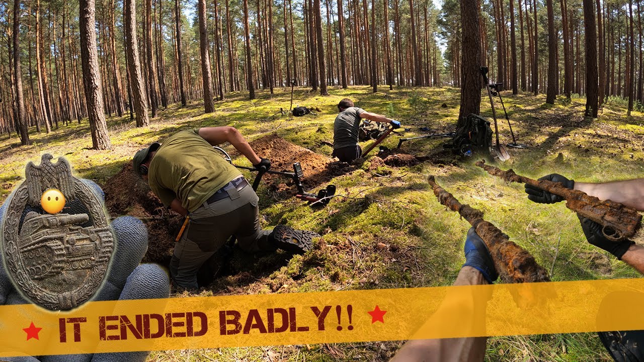 This SS Panzer Division left the front line in a hurry!