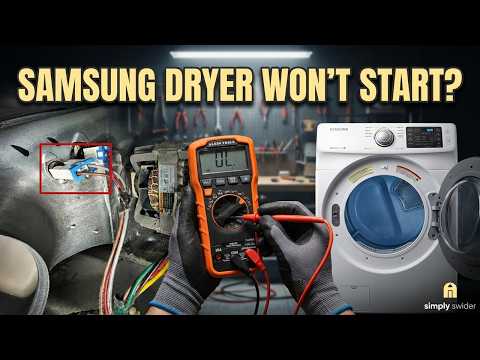 Samsung Dryer Won't Start? 6 Fixes (90% Success Rate!)