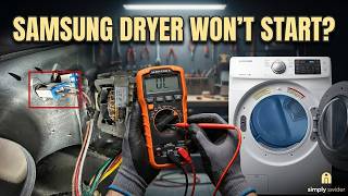 Samsung Dryer Won't Start? 6 Fixes (90% Success Rate!)