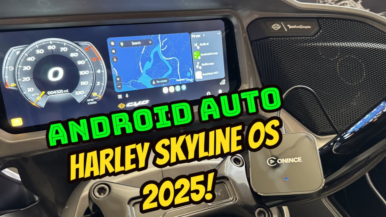 Android Auto Setup Guide on Harley