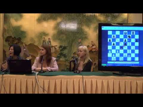 FIDE Women's World Championship Match 2013 - Press Conference Round 7