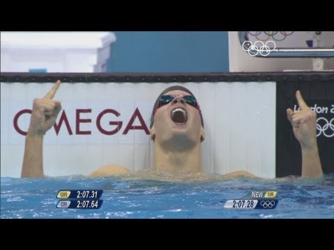 Swimming Men's 200m Breaststroke Final - Gyurta wins Gold - London 2012 Olympic Games Highlights