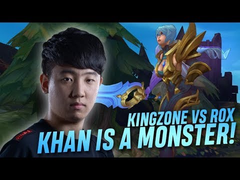 Khan is a MONSTER! Riven Penta Kill in LCK! - KingZone DragonX vs ROX Tigers Highlights