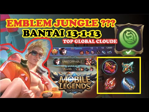 TOP GLOBAL CLAUDE !! Emblem Jungle ? Bantai Musuh SADISSSSSSSS!!!!