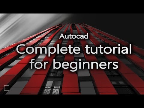 Autocad - Complete tutorial for beginners (Full...