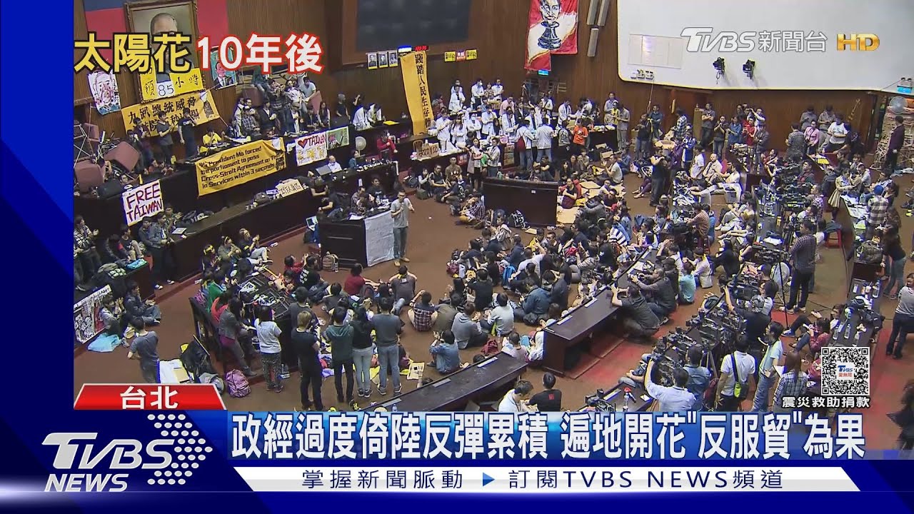 「太陽花」為何而開？反服貿運動十周年　保護主義vs.經貿壁壘孰輕孰重