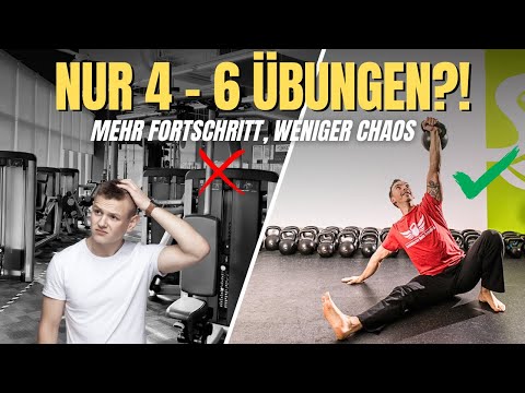 Weniger Übungen, MEHR Ergebnisse? So revolutionierst du dein Training!