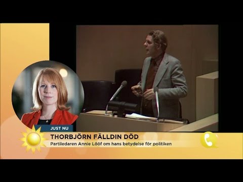 Thorbjörn Fälldin död: "Han har betytt oändligt mycket" - Nyhetsmorgon (TV4)