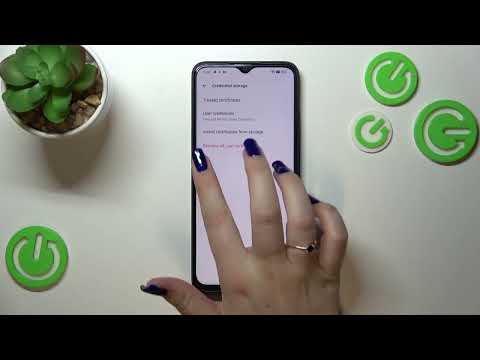 How to Clear Credentials on OPPO A17 - Remove Credentials