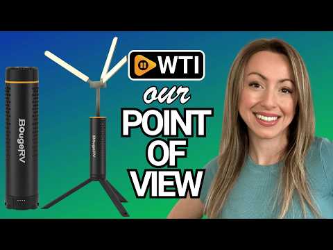 BougeRV Telescopic Camping Light T1 - WTI product video review