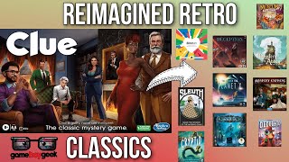 Reimagined Retro Board Game Classics - Clue (Cluedo)