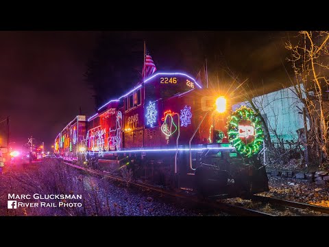 The Canadian Pacific Holiday Train in 4K!