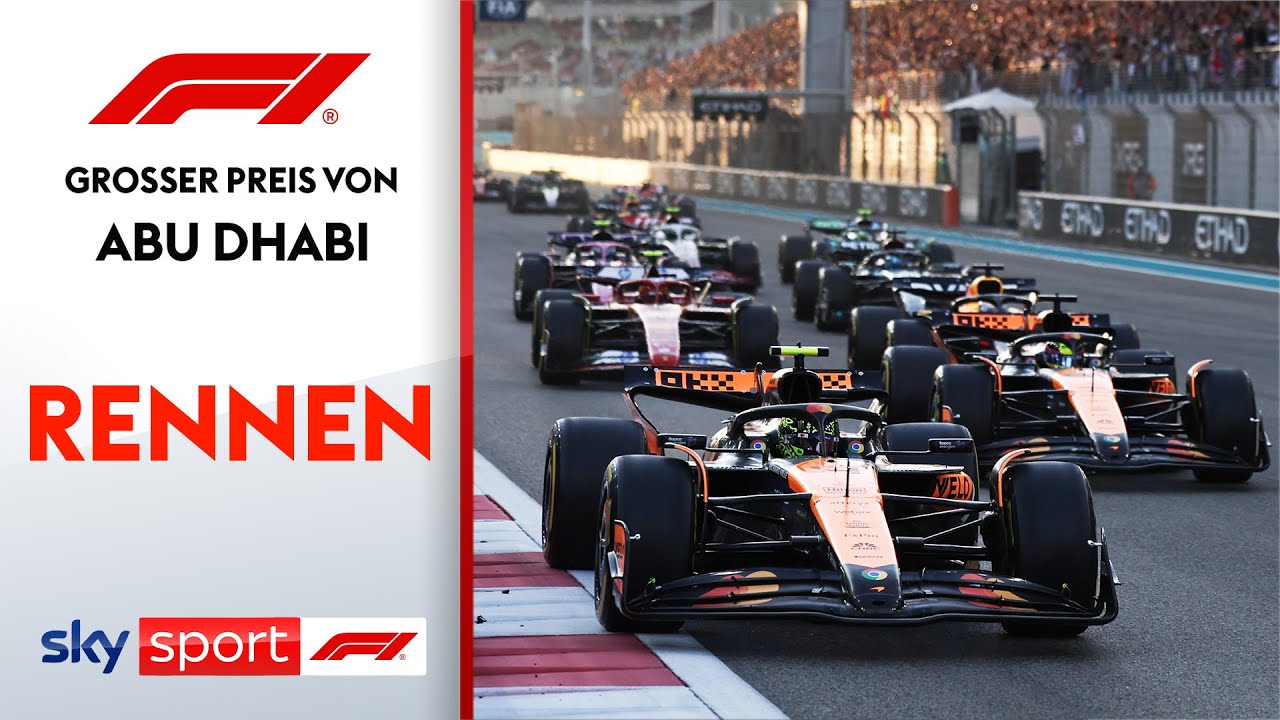 Start-Crash sorgt für WM-Spannung! | Rennen | Großer Preis von Abu Dhabi | Formel 1