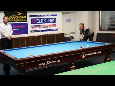 Jan Aleš shot #10 - Final CZ championships - 3-cushion